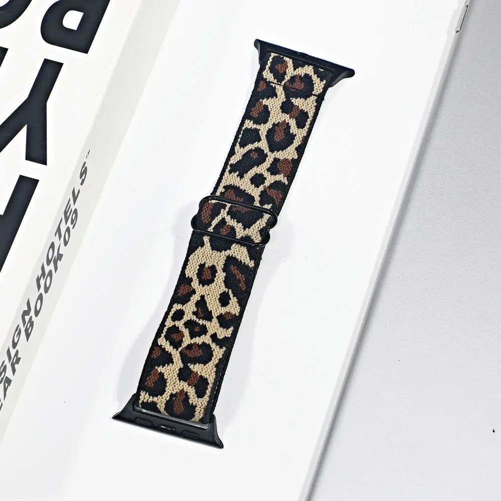 Apple Watch Stretch Nylon Loop Band, Solid & Patterned
