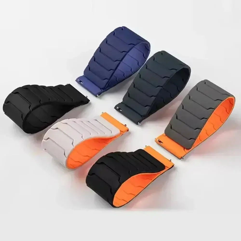 Amazfit Balance, GTR, GTS & Bip Segmented Magnetic Silicone Loop Band