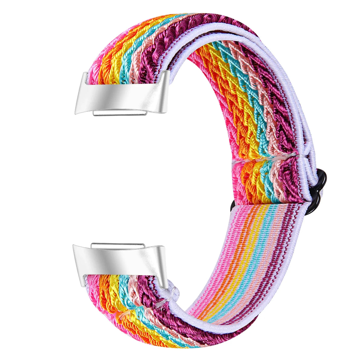 Fitbit Charge 5 & 6 Stretch Nylon Band, Solid & Patterned