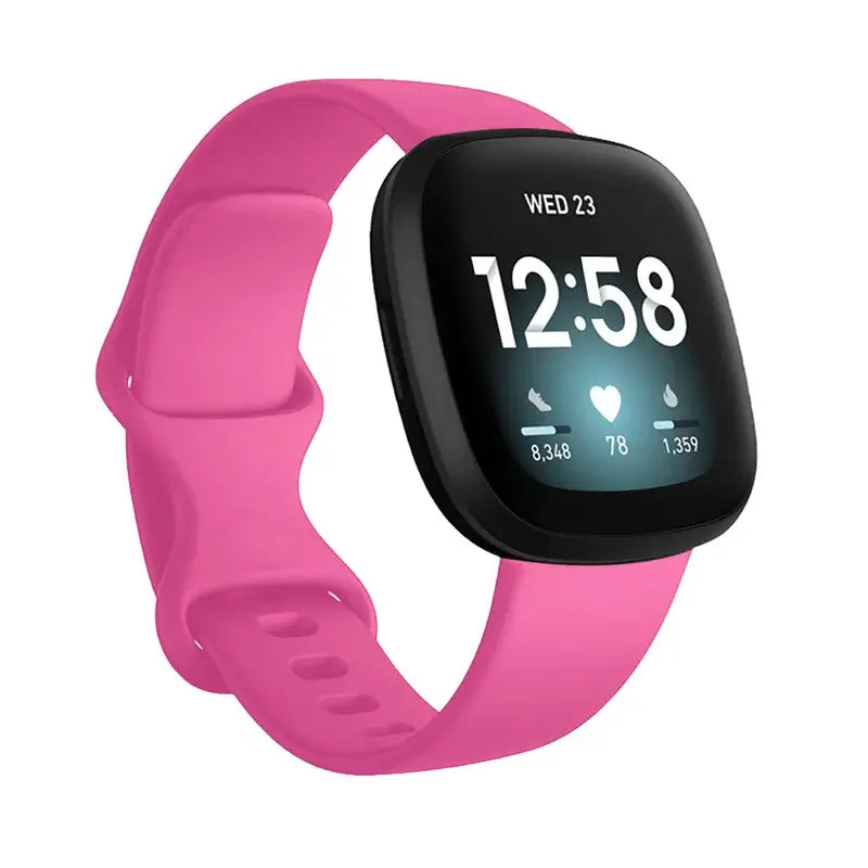 Fitbit Versa 4, Versa 3, Sense 2 & Sense Silicone Band, S or L
