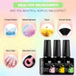 6pc Nail Gel Polish Set All-Season Ultra Pigmented Semi Permanent UV Painting Gel For Nails Salon DIY Manicure Varnish Design