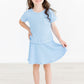 SALE Sky Blue Scrunchy Pocket Tee