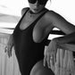 South Beach High Cut One Piece Swimsuit