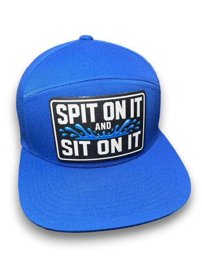 Spit On It and Sit On It 7 Panel Canvas Patch Snapback