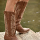 Sylvia Prairie Leather Boots