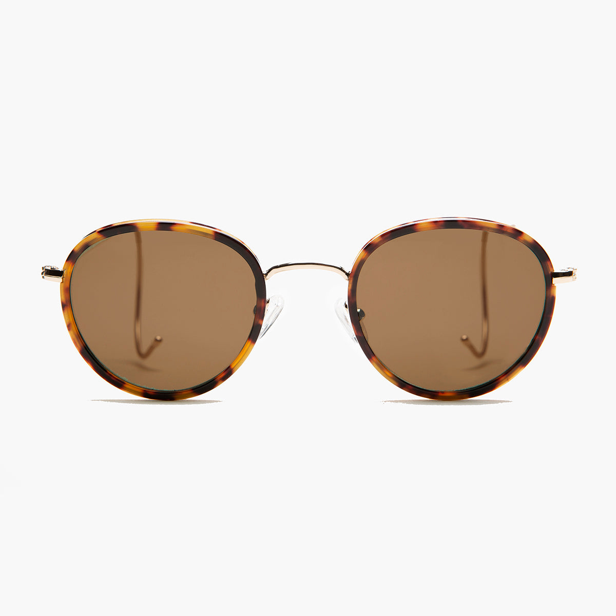 Preppy Sunglass with Cable Temples - Tyler