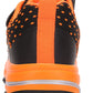 KUBUA Kids Sneakers for Boys Girls Running Tennis Shoes Lightweight Breathable Sport Athletic 4 Big Kid Black Orange