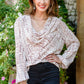 Take Flight Cowl Neck Top