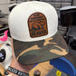 Taxidermist Camo Leather Patch Snapback