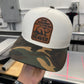 Taxidermist Camo Leather Patch Snapback