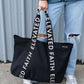 The Large Everyday Black Tote
