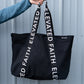 The Large Everyday Black Tote