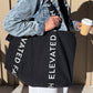 The Large Everyday Black Tote