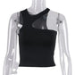 Halter Tight-fitting Sleeveless Top
