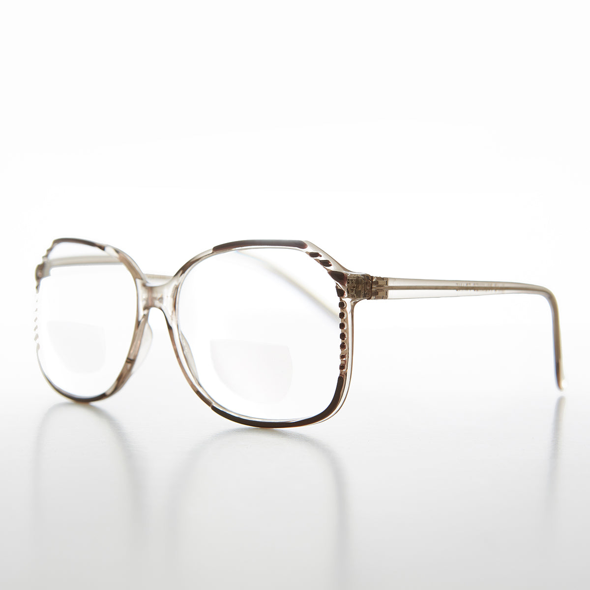 Square Retro Optical Quality Bifocal Reader - Wang
