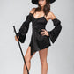 Black Cauldron Witch Costume