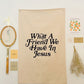 What a Friend in Jesus Tapestry