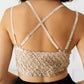 Live In Lace Bralette in Taupe **FINAL SALE**