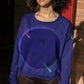 Blue Galaxy Sublimation Sweatshirt