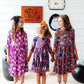 Witches Boo 3/4 Sleeve Pocket Twirl Dress