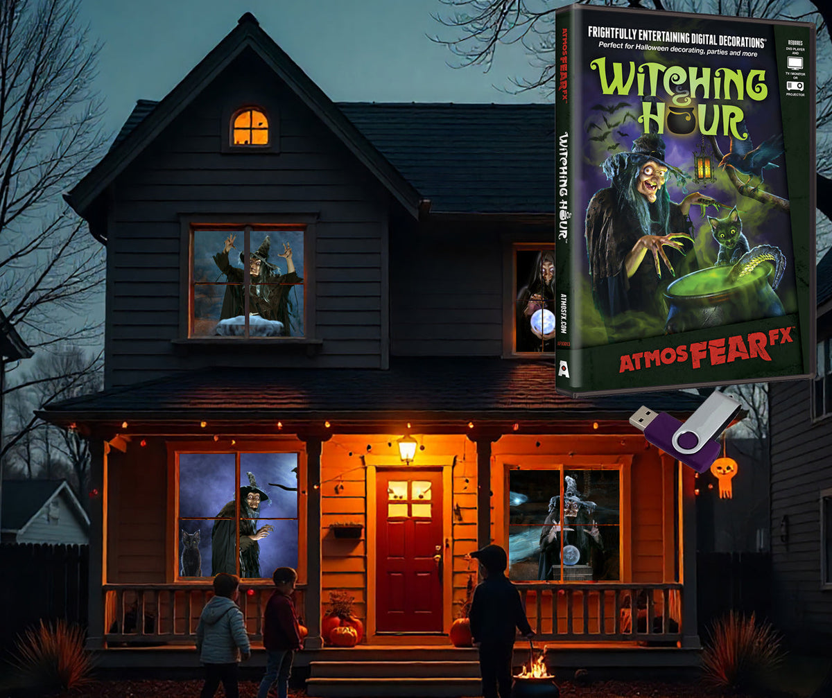 AtmosFX® Witching Hour Halloween Digital Decoration on USB