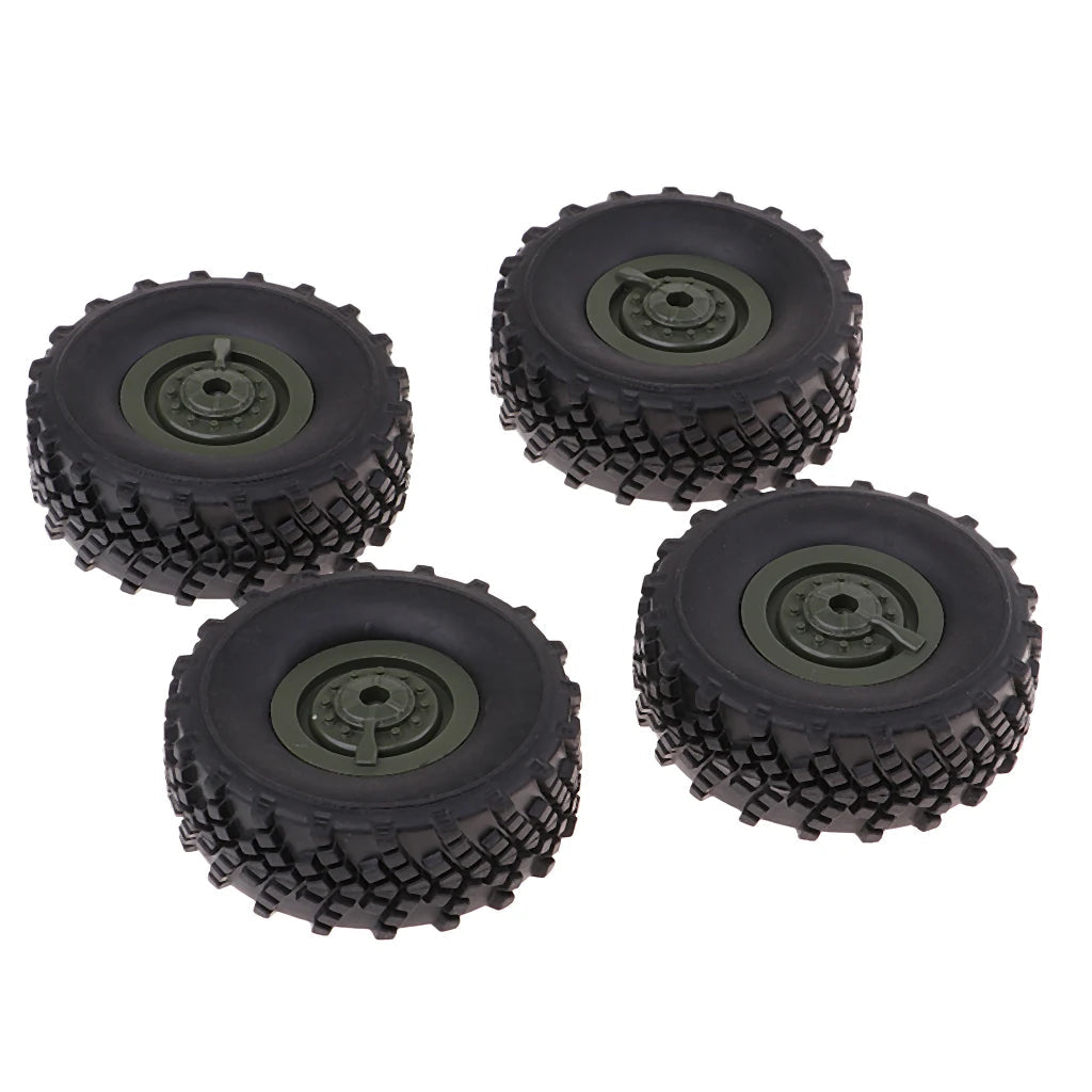 Rubber Tire & Wheel Set