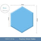 Room Loft Hexagonal Headboard