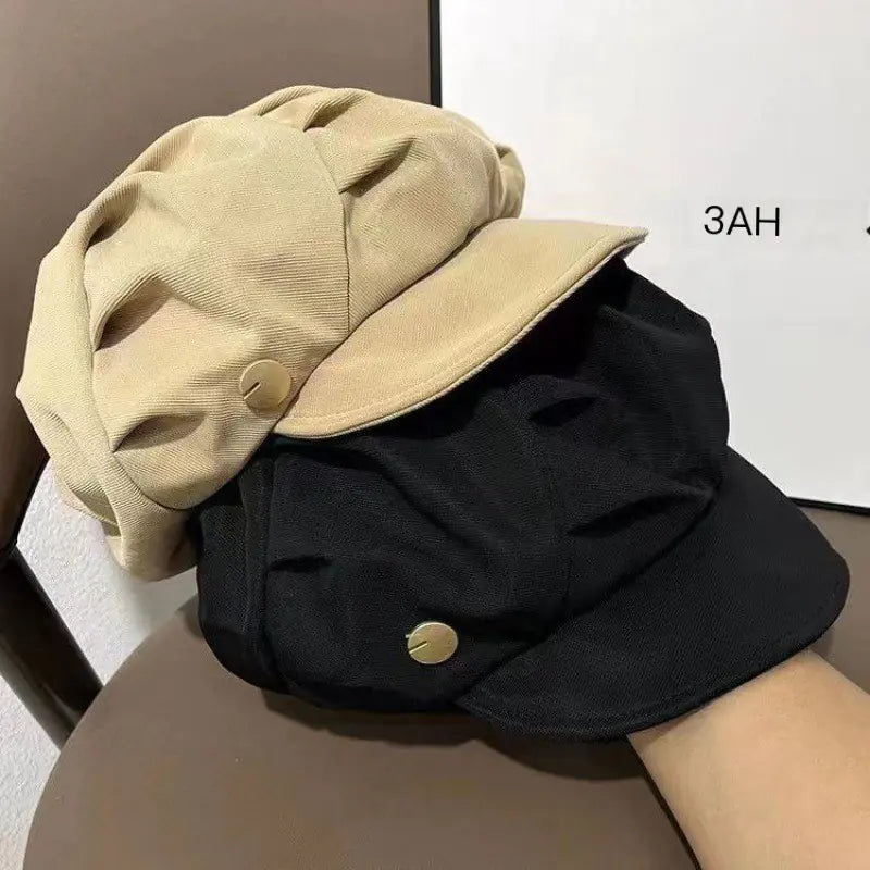 Octagonal Hat for Slimming and Stylish Look