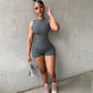 Sexy Bodycon Gym Bodysuit
