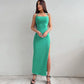 Chic Backless High-Waist Dress