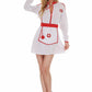 Cold Shoulder Nurse Costume