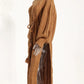 Women's Stand Collar Lantern Sleeve Sweater