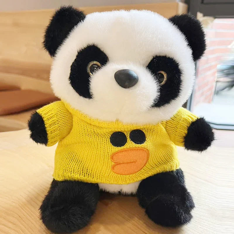Giant Panda Sweater Plush Toy