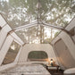 Camping Outside Two Rooms One Hall Ridge Automatic Tent Waterproof