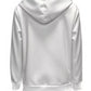 Texture Zip-Up Hoodie with Drawstring