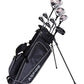 Aspire XD1 Teenager Complete Golf Set Includes Driver Fairway Hybrid 7 8 9 Wedge Irons Putter Stand Bag 3 HCS Teen Ages 13-16 Right Hand - Height 51" - 56"