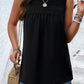 Swiss Dot Round Neck Tank