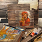 Virgin Mary of the Seven Swords Wooden Gold Plated Religious Christian Sacred Icon - Inspirational Icon Decor - 85037