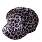 Personalized Leopard Print Octagonal Hat for Women