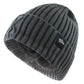 Fear0 NJ Warmest Watch Cap Black Plush Insulated Tactical Beanie Hat