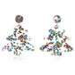 Christmas Tree Acrylic Earrings