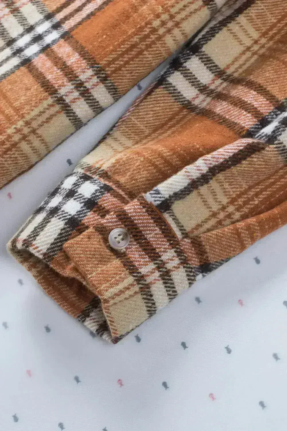 Plaid Pocket Shirt Jacket