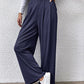 High Waist Straight Pants