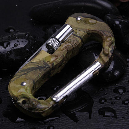 Outdoor Camouflage Multifunctional Carabiner