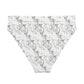 Western Ink high-waisted bikini bottom