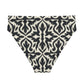 Maison Black high-waisted bikini bottom