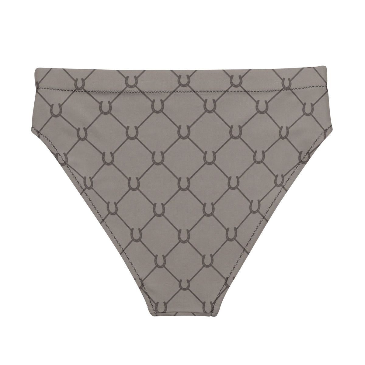 The Grid West high-waisted bikini bottom
