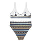 Bastro high-waisted bikini set