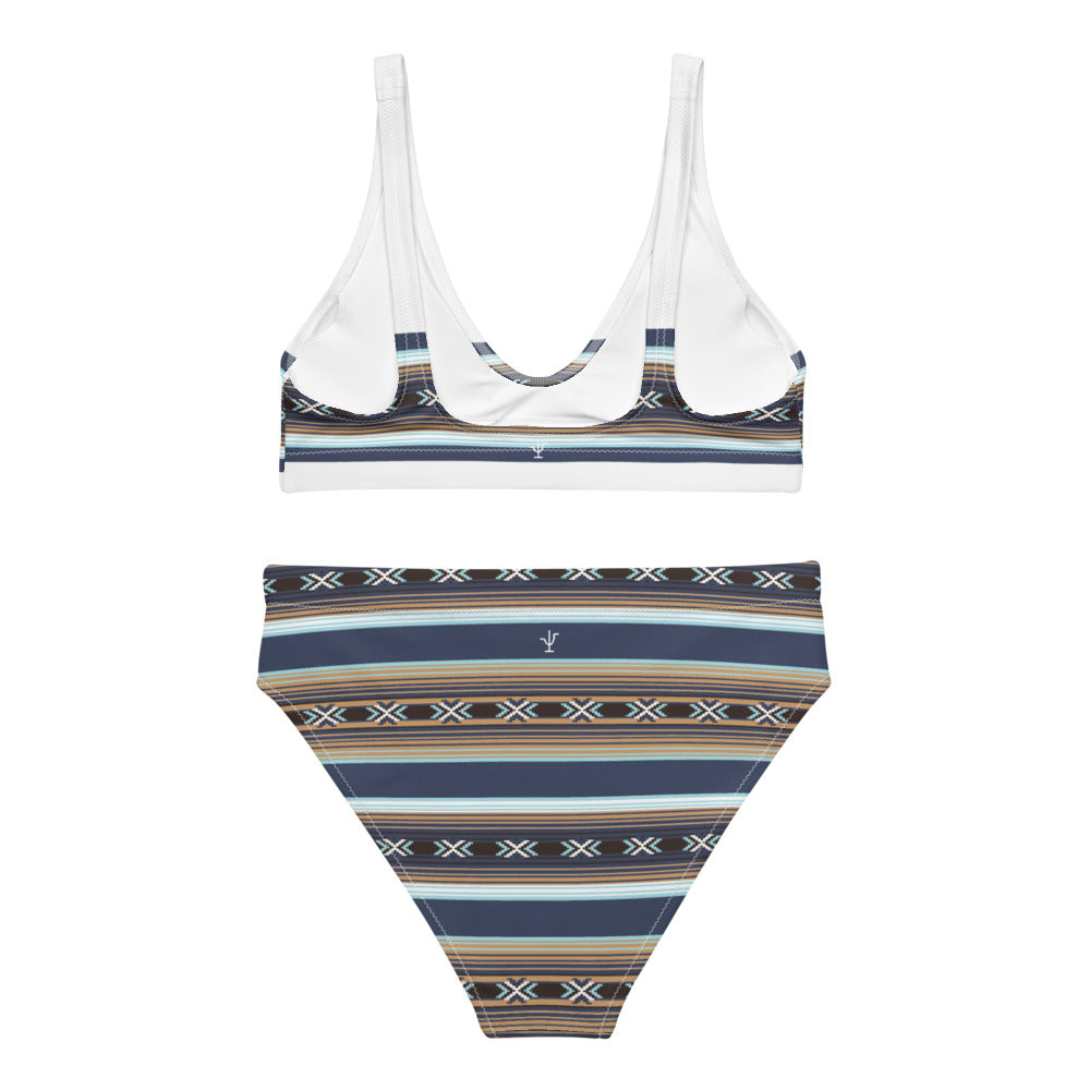 Bastro high-waisted bikini set