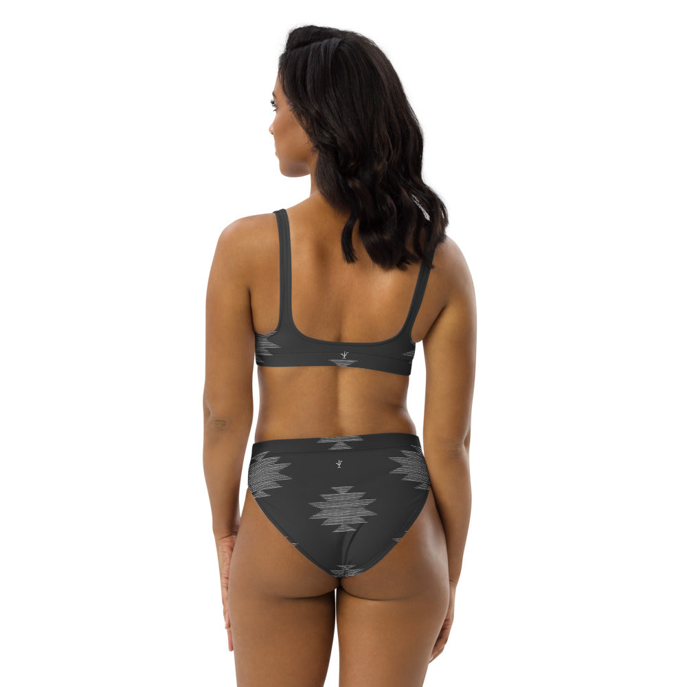 Simply Aztec high-waisted bikini